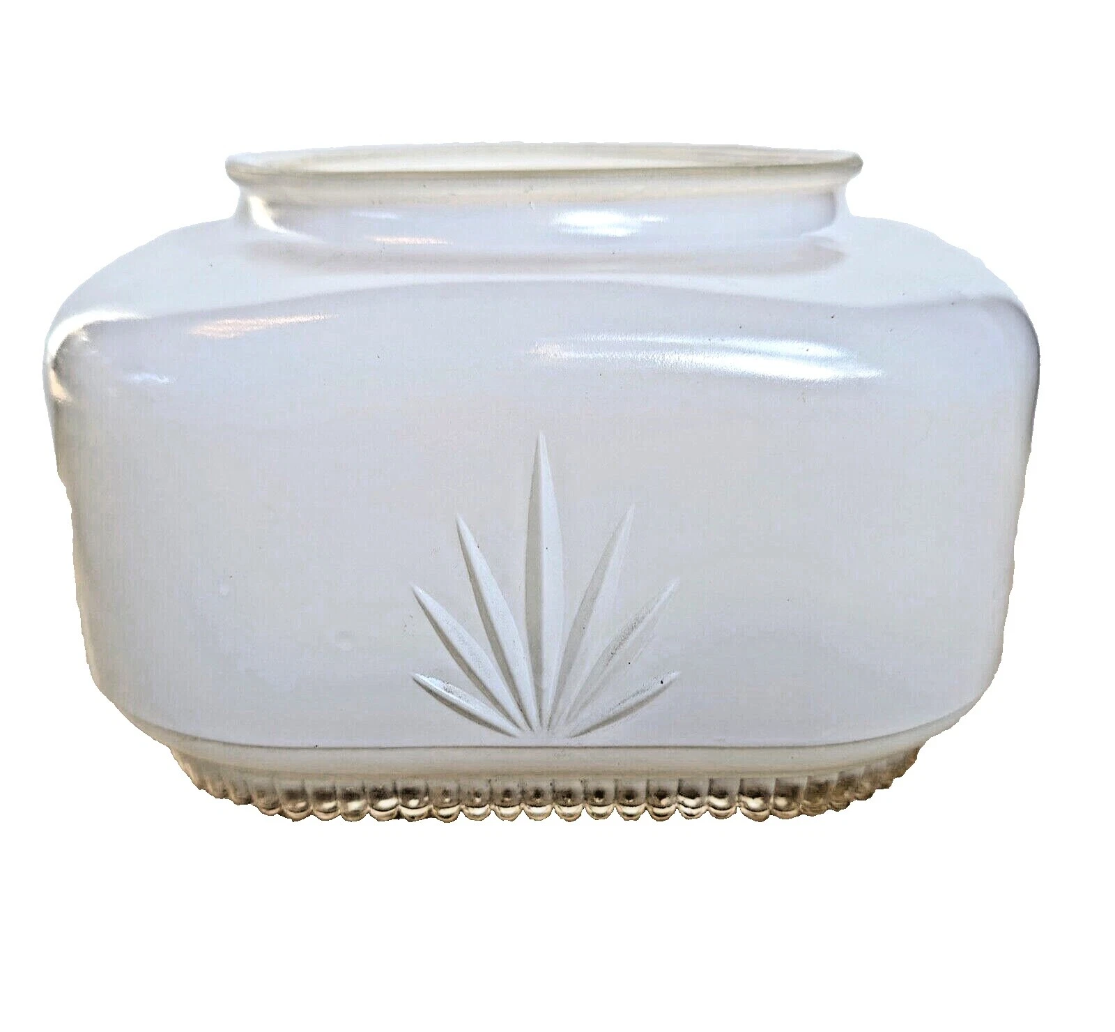 Glass White 1930s Decade Architectural & Garden Antiques