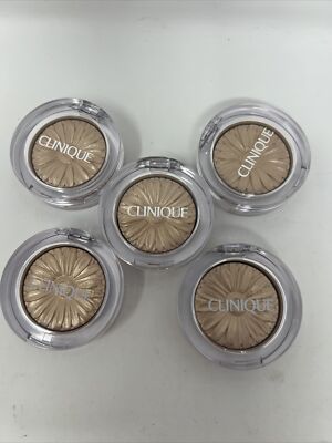 5X HIGHLIGHTER CLINIQUE Cheek Pop GOLD CELEBRATION Pop Full Size 1 Oz Ea Mn6
