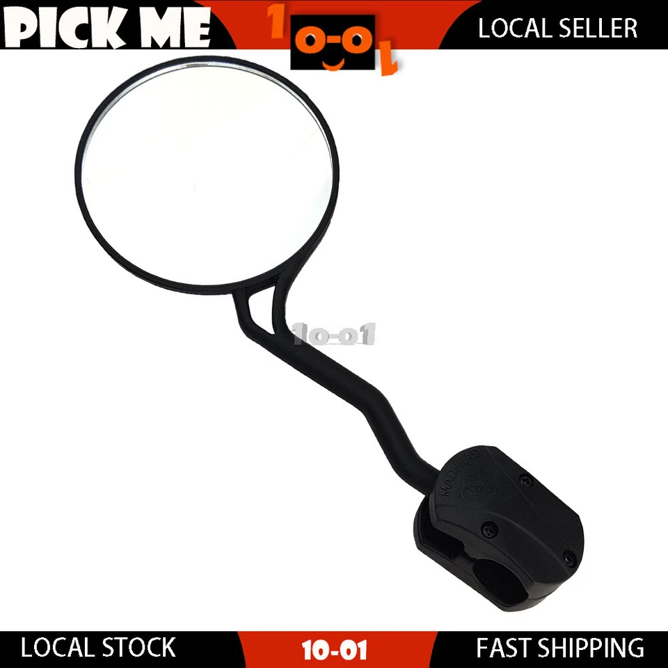 1X Espejo Plegable ENDURO PLASTIC R/H Ajuste YAMAHA XT500 TT500 TT600 XT660Z Foto 2 de 2