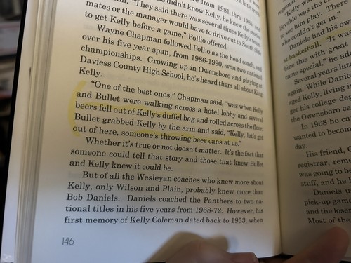 Vtg. Book King Kelly Coleman Greatest KY Prep Basketball Player Signed By Author - Picture 10 of 10