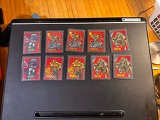 Lot of 10 - 1993 Marvel Universe 2099 Red Foi...