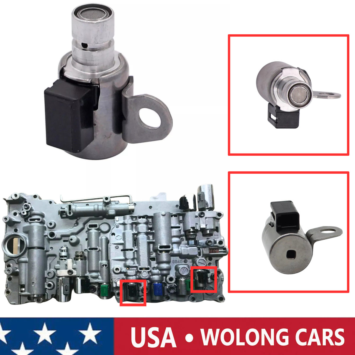 専用　2ほん INGKAN 9個 オートマチックトランスミッションソレノイドキット