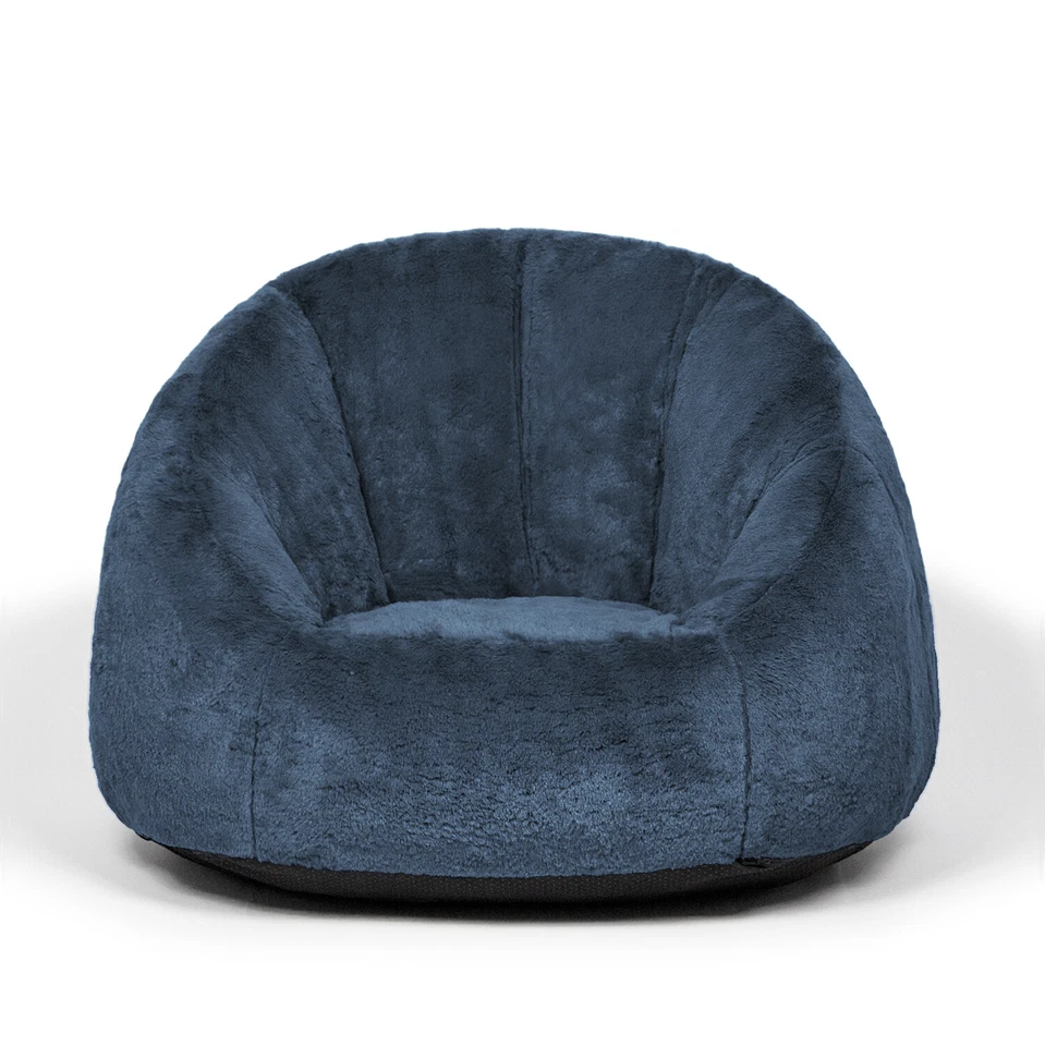 Silla bolsa de frijoles para niños N&V, relleno de espuma para sofá bolsa de frijoles para niñas y niños, silla de sofá para niños Foto 4 de 4