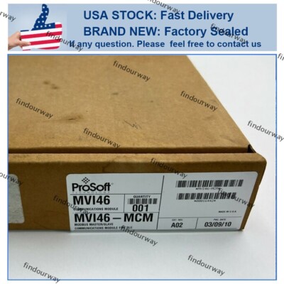 ProSoft Technology MVI46-MCM MVI46 Modbus Master/Slave Communication 1pcs