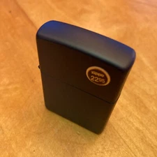 Genuine Zippo Navy Blue Matte windproof Lighter CASE ONLY No Insert/Box