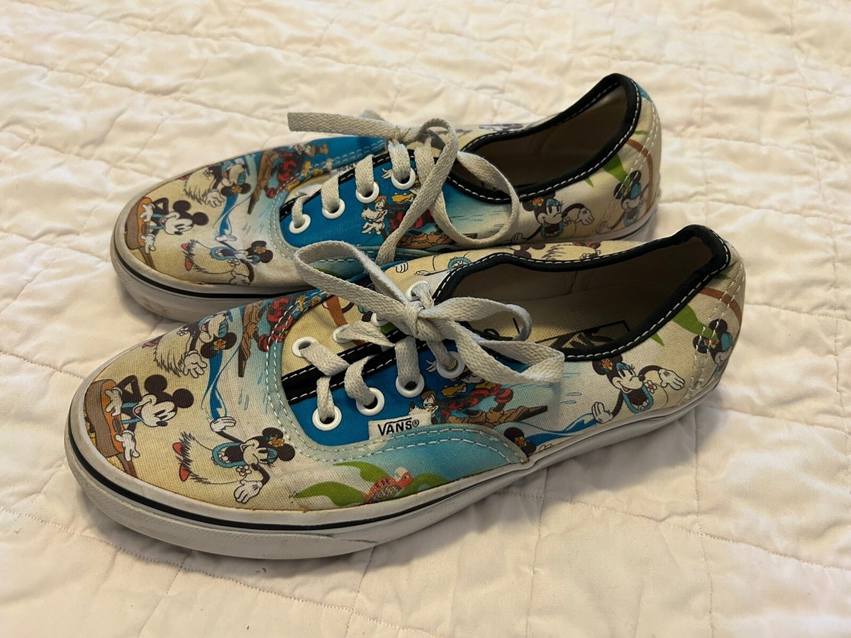 Vans x Disney Mickey Minnie Mouse Aloha Beach Women's Size