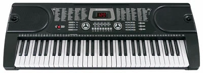 MCGREY Tastiera Elettronica Musicale Pianola Pianoforte 61 Tasti 255 Suoni Microfono