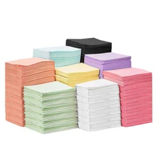 JMU Dental Patient Bibs 2+1 Ply Medical Tattoo Towels Disposable 13"x18" Bib