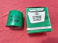 1974 - 1976 Ford Mustang II 2.8L V6 NORS Western Auto Oil Filter