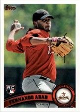 Fernando Abad 2011 Topps #491 RC Astros ID:30355