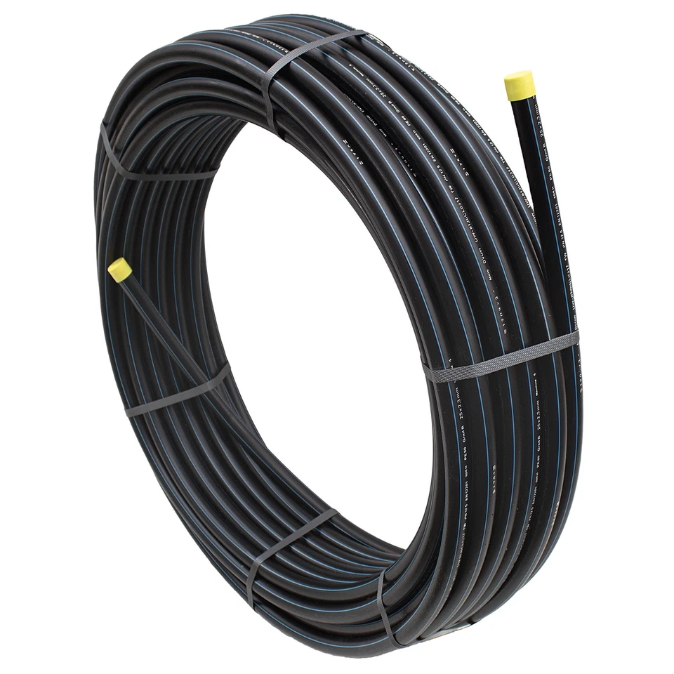 PE Rohr, 20, 25, 32mm Trinkwasser leitung DVGW, Verlegerohr Bewässerung - Bild 2 von 2