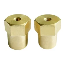 M6 Thread Female Brass Battery Terminal Post Adapter Battery Terminal Chargin...