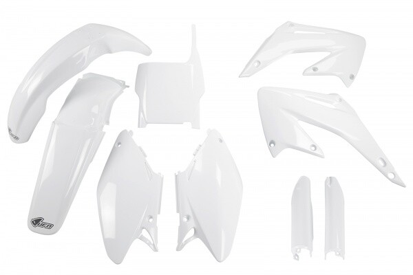 Kit Kunststoffverkleidungen Honda CR 125 / 250 2004 Weiß Ufo Plast Voll-image