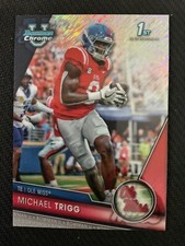 Michael Trigg 2023 Bowman Chrome University Shimmer Refractor RC #128