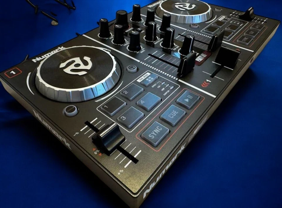 Numark Party Mix DJ Controller Portable Serato DJ Lite 2 Channel Tested/working - Image 2 of 4