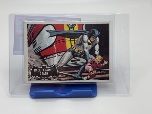 1966 Topps Batman Black Bat #53 Race Against Death — PSA (grade unconfirmed)