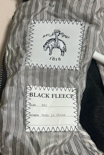 Brooks Brothers Black Fleece THOM BROWNE BB2 Black Soft Pleat Wool Dress - Picture 9 of 14