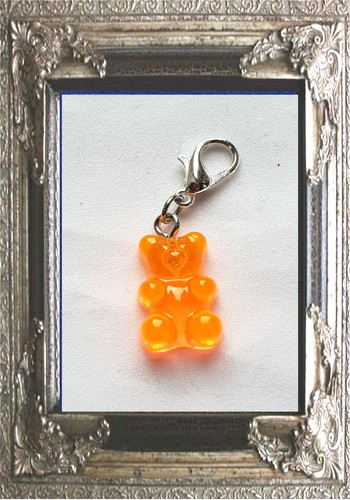 CHARM ANHÄNGER GUMMIBÄRCHEN GUMMIBÄR BÄR AUSWAHL silber für ARMBAND + KETTE - Bild 11 von 18