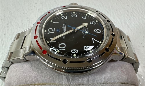 Reloj Pulsera Vostok Amphibian Diver Mecánico Cuerda Automática Nuevo Estado - Imagen 3 de 10