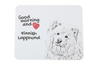 Finse lappenhond muismat met hond Art-Dog