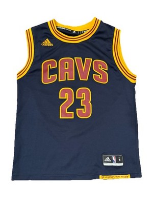 Adidas Cleveland Cavaliers Cavs Basketball Jersey Lebron James Swingman Youth M
