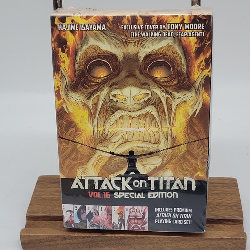 Sealed Brand New Attack On Titan Vol. 16 Special Edition Playing Card Set - Picture 1 of 3