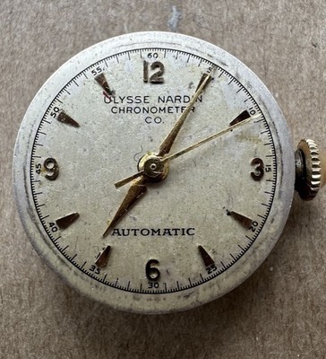 Ulysse Nardin Chronometer Automatic 17J Swiss Ladies Watch Movement 20mm Parts