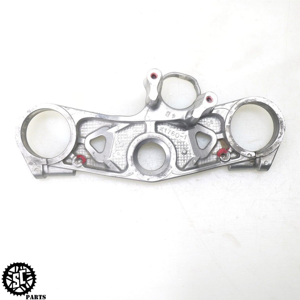 2005 2006 KAWASAKI NINJA ZX6R 636 UPPER TRIPLE TREE CLAMP K34 | eBay