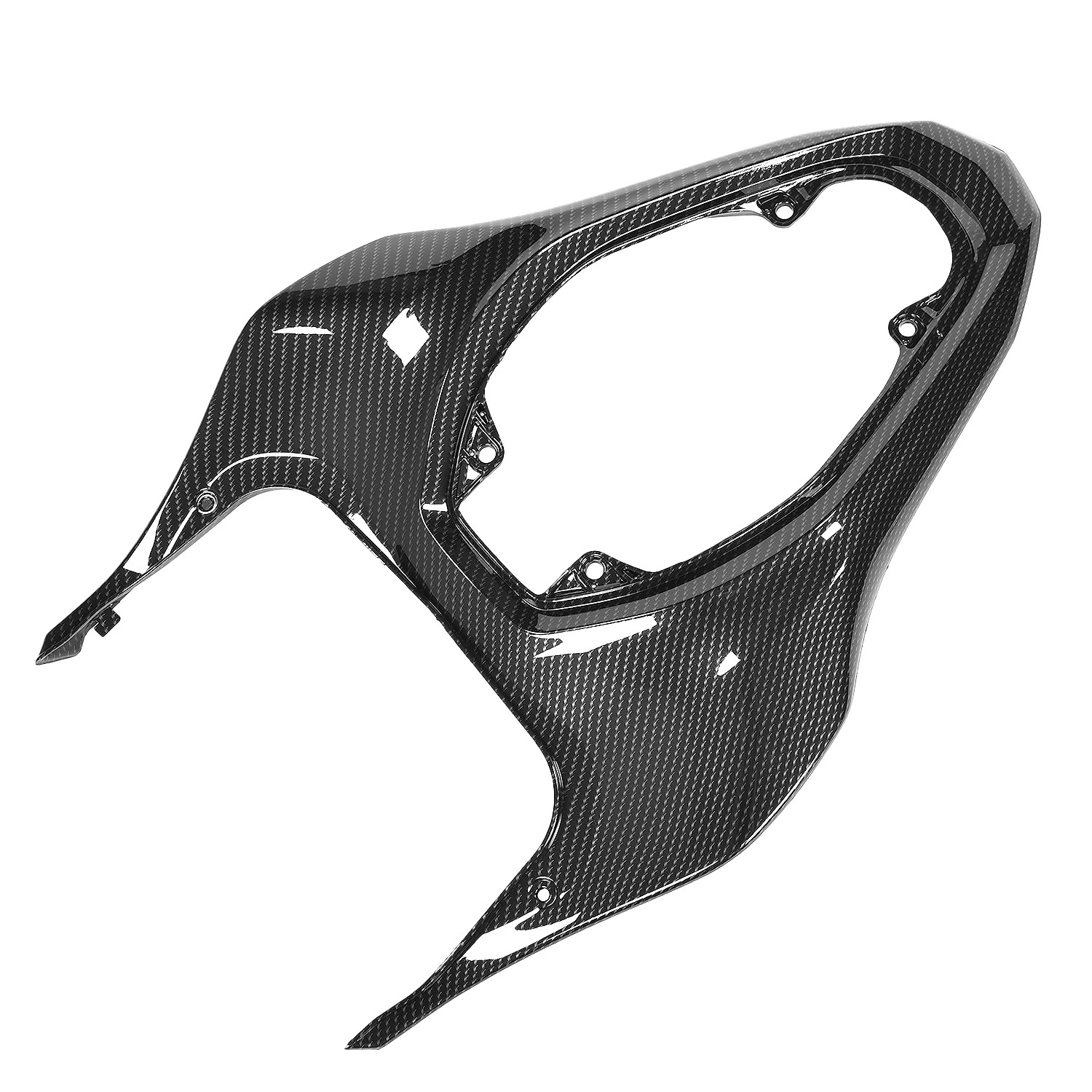 WOLFLINE Rear Tail Seat Cowl For Kawasaki Z900 2017-2024 Carbon Fiber Look ABS