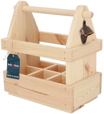 KOTARBAU Bierflaschenträger mit Flaschenöffner Bier-Sixpack-Träger...