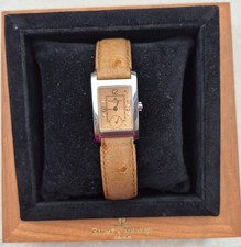 Baume & Mercier Hampton Damen Uhr kupferfarbenes Ziffernblatt