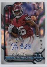 2021-22 Bowman U Chrome Prospect Lava Refractor 48/199 Kennedy Brooks Auto 1c2s