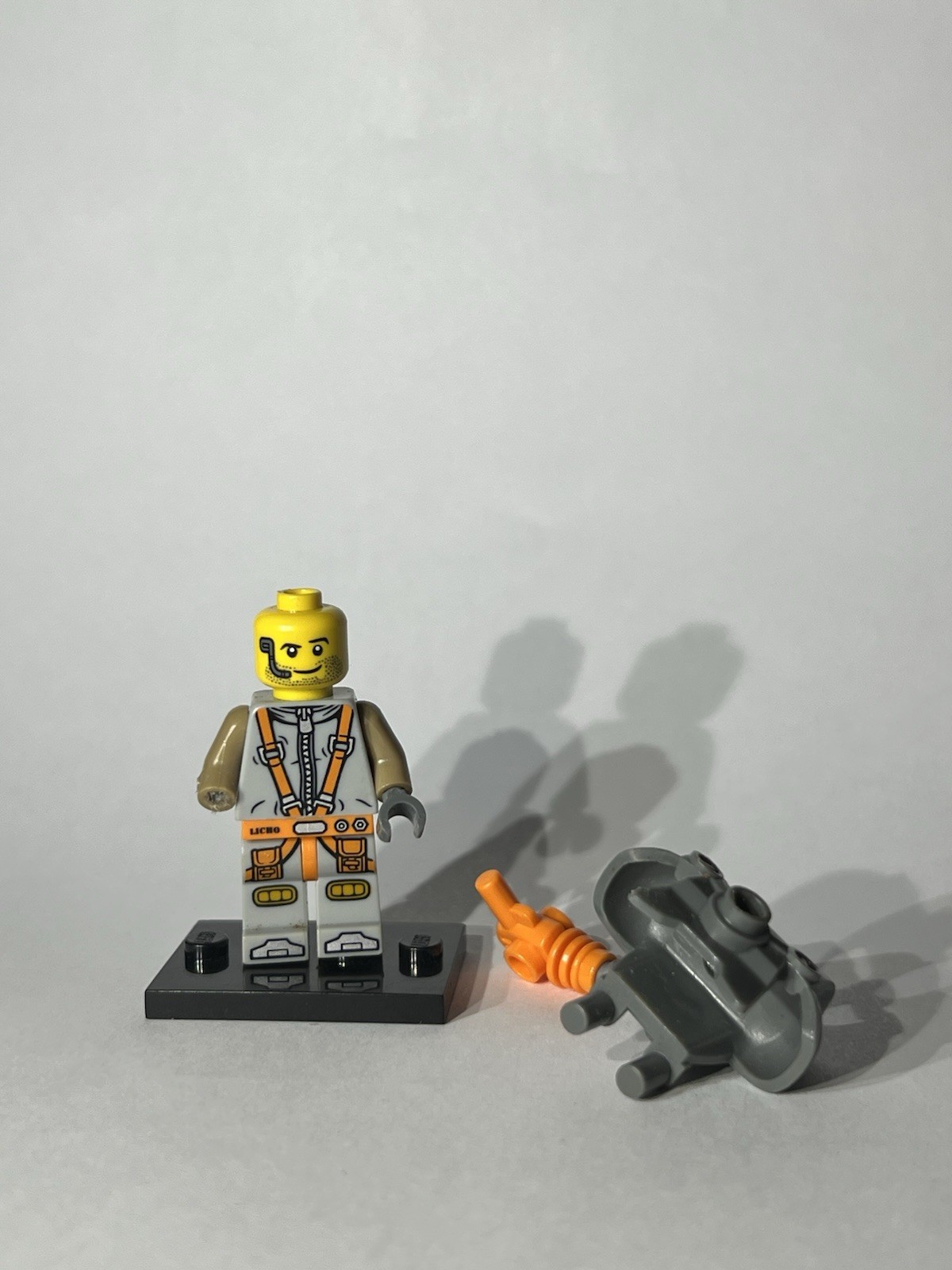LEGO Space Miner Minifigure – Series 12 CMF – 71007 – AS IS / Parts–Genuine LEGO