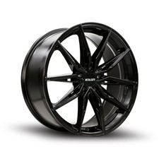 Llantas Kalon Cypher 102 18" negro brillante rueda 18x8 5x115 llanta 35 mm