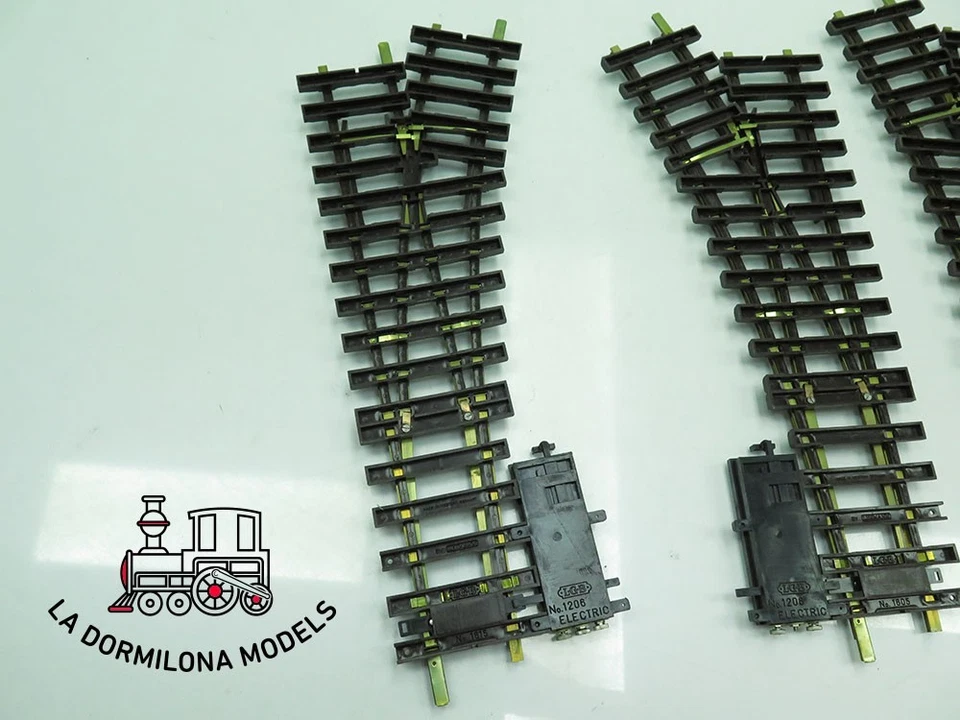 D662 Escala G LGB - LOTE 3 DESVIOS Ref. 1615 / 1616 con motor electrico 1206 - Imagen 3 de 4