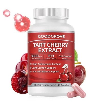 Good Grove Tart Cherry Extract Capsules, Goodgrove Tart Cherry Extract Supplemen