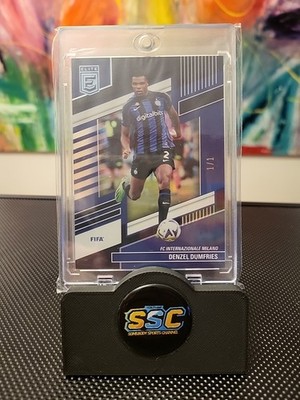 Denzel Dumfries 1/1 One of One Black Panini Donruss Elite Serie A 2022/23 