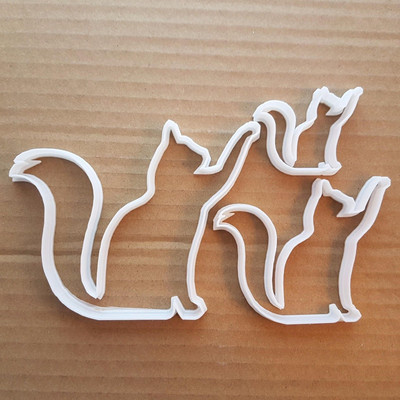 Katze Feline Haustier Spiel Tom Form Ausstecher Teig Keks Gebäck Fondant Scharf