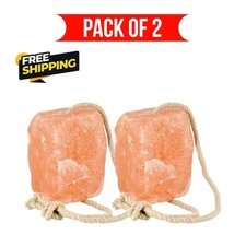 SALT LICK, Himalayan Salt Lick Block 5-6lb Pack of 2 For Horses Deer and Animals