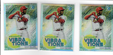 (3) 2022 Bowman #VV-13 Jordan Walker Virtuosic Vibrations St. Louis Cardinals