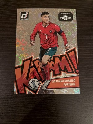Donruss Road to FIFA World Cup 26 Oversized Kaboom! Cristiano Ronaldo Portugal