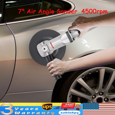 #ad Pneumatic 7 inch Air Angle Sander Polishing Cars Ships Motorcycles Floors Stones $94.65