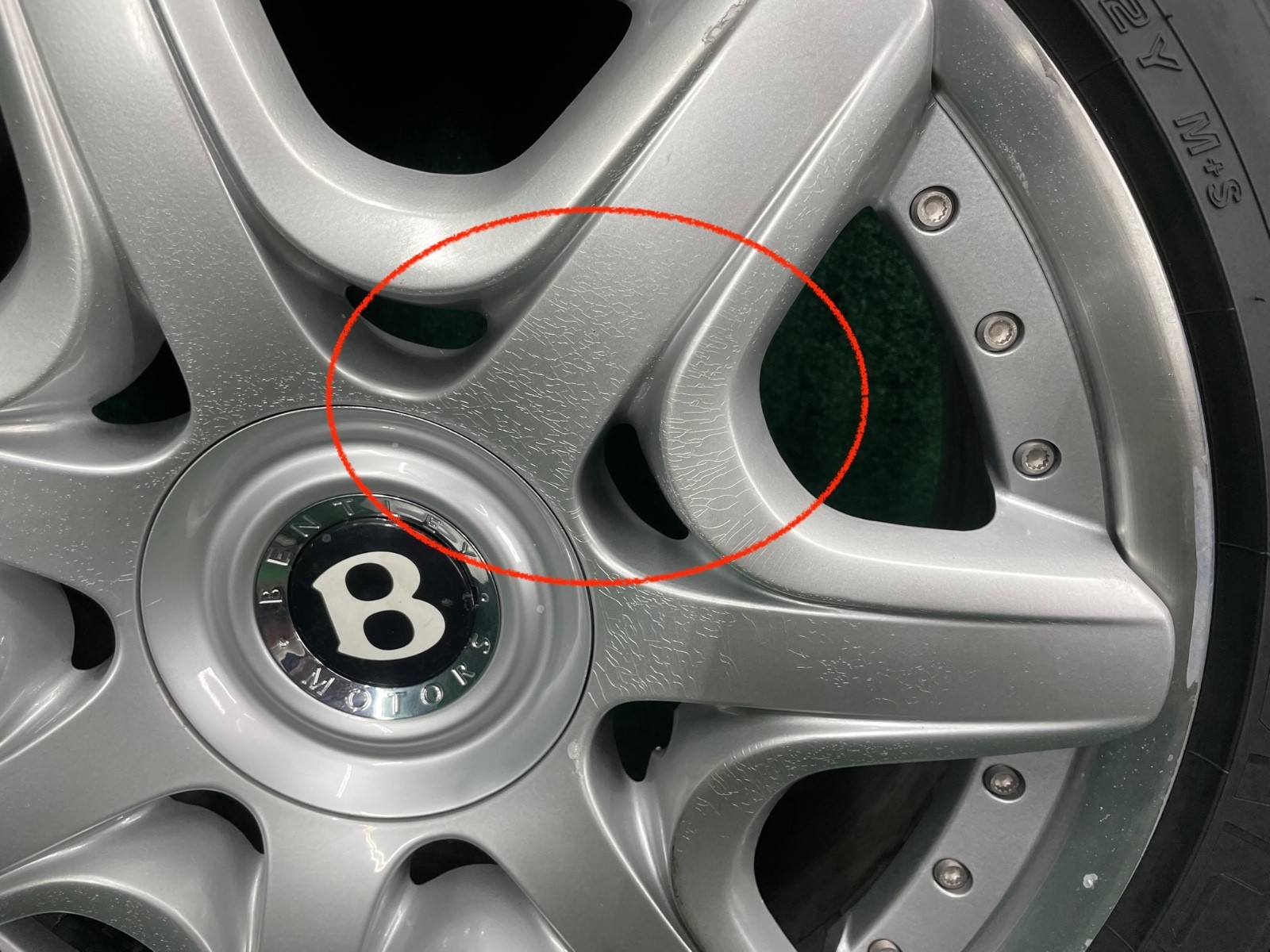 03-18 Bentley Continental GTC GT Flying Spur 20x9 Wheels and Tiers OEM Set of 4