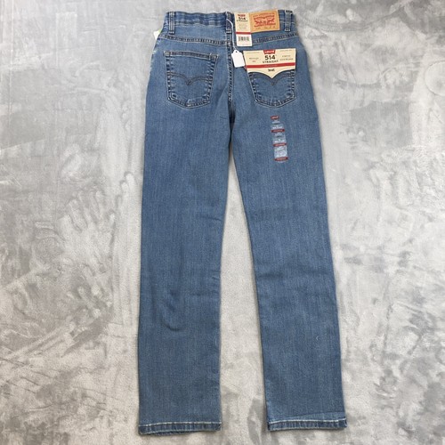 Levi's 514 Jeans Big Boys 14 27x29 verstellbar Regular Medium Wash gerades Bein - Bild 10 von 10