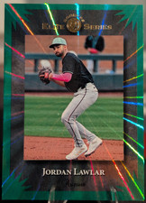 2025 Donruss Jordan Lawlar Elite Series Green Laser Foil #3 Arizona Diamondbacks