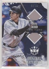 2018 Diamond Kings DK Originals Materials Holo Silver 53/99 Greg Bird 0a4r