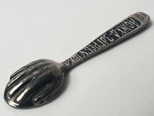 Vintage Soviet 925 Silver Money Spoon “Lozhka Zagrebushka” Lucky Charm USSR