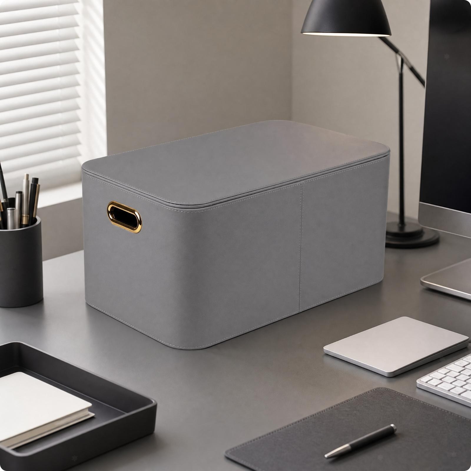 Rectangular storage box with rounded corners, large capacity for closet ...