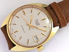 OROLOGIO UOMO AUTOMATICO 17 JEWELS SWISS MADE AVIA MATIC DATE INCABLOC