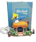 Vintage 1999 Dept 56 Storybook Village Mother Goose Book Cellar Euc Read Cl